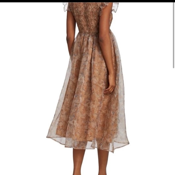 EN SAISON La Raque Midi Dress in Marigold Multi
size Small - Picture 7 of 12